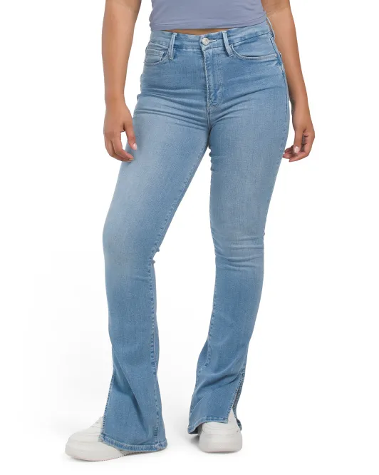 

Джинсы Le Super High Mini Bootcut Frame, синий