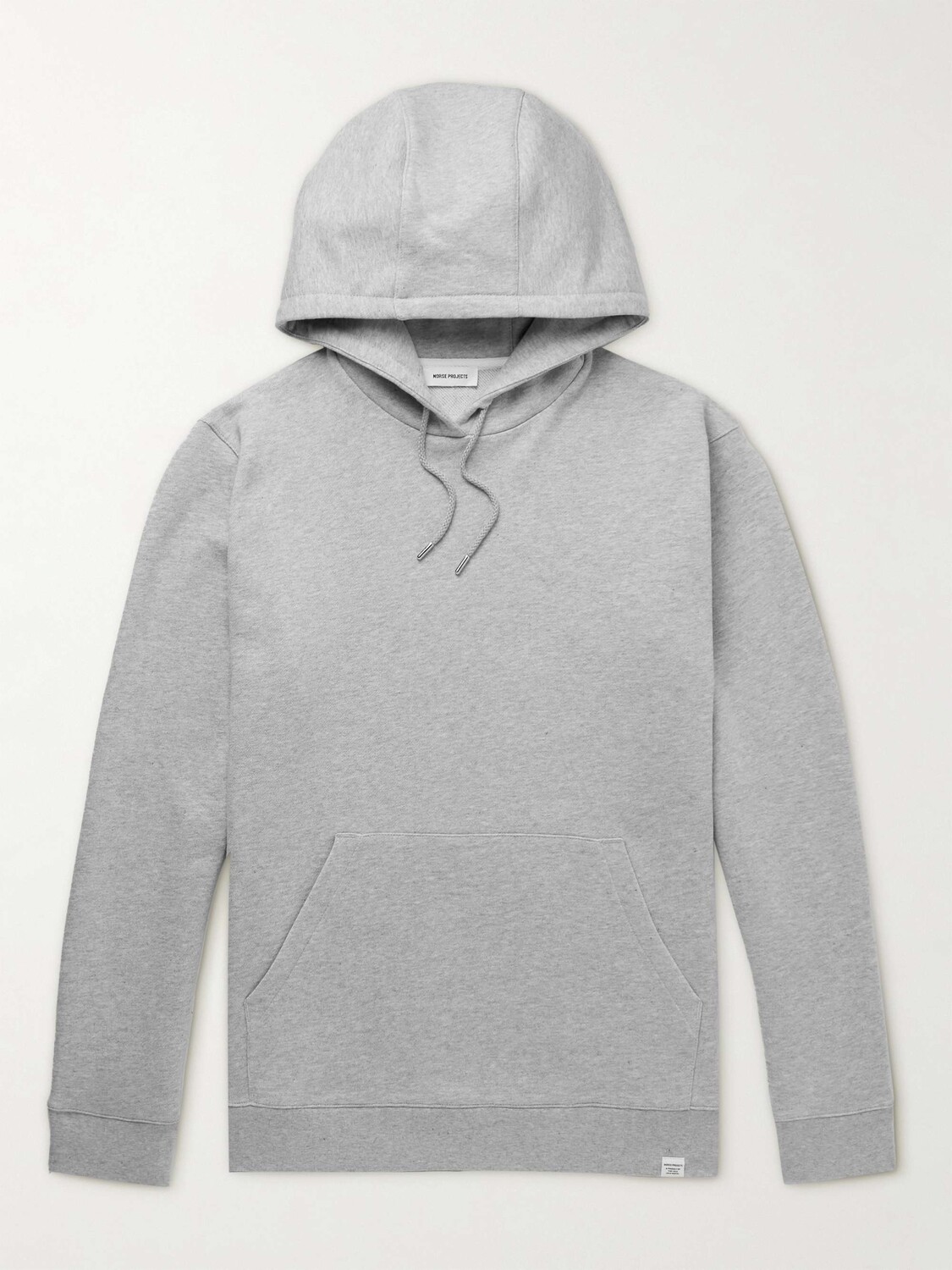 

Худи из хлопкового джерси Vagn NORSE PROJECTS, серый