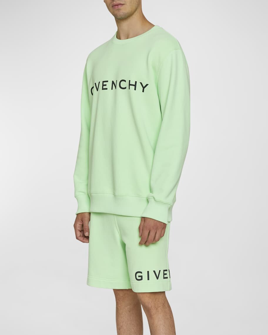 

Мужская толстовка Terry Classic с логотипом Givenchy, Зеленый