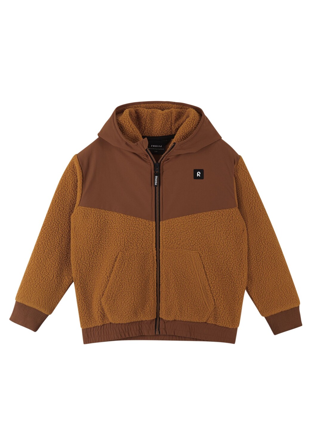 Толстовка Reima Fleecejacke Samota, цвет Cinnamon brown