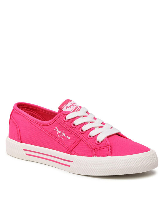 

Кроссовки из ткани Pepe Jeans, розовый