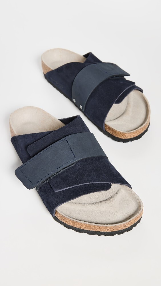 

Шлепанцы Birkenstock Kyoto Grip Suede, полночь