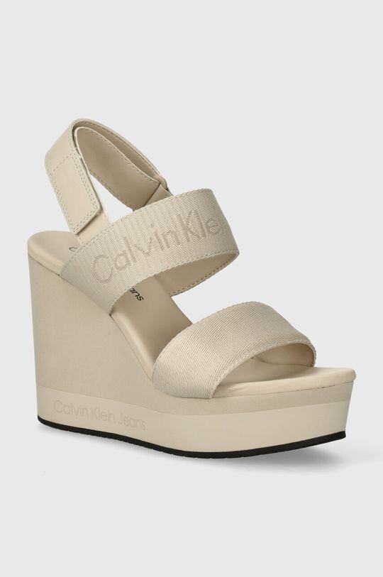 

Сандалии Wedge Sandal Webbing In Mr Calvin Klein Jeans, бежевый