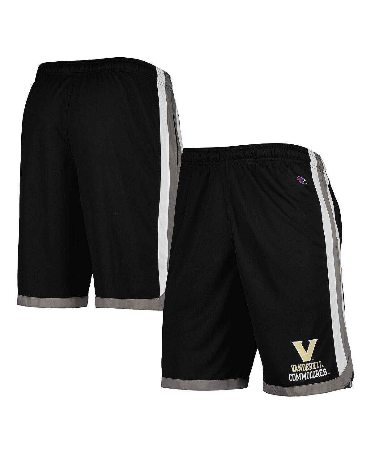 

Мужские черные баскетбольные шорты Vanderbilt Commodores Champion