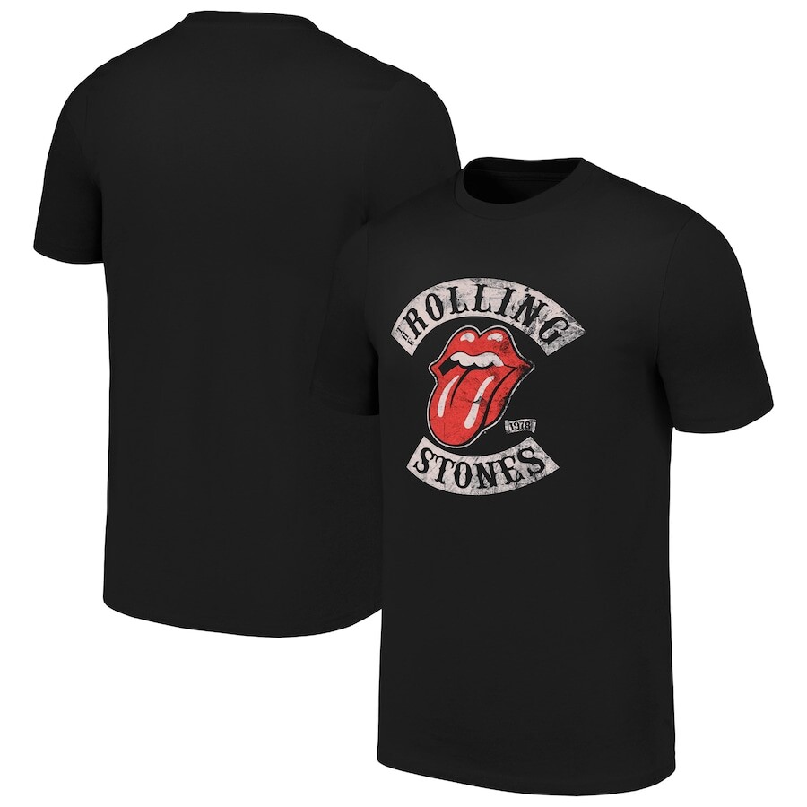 

Футболка с коротким рукавом Rock Off Rolling Stones, черный