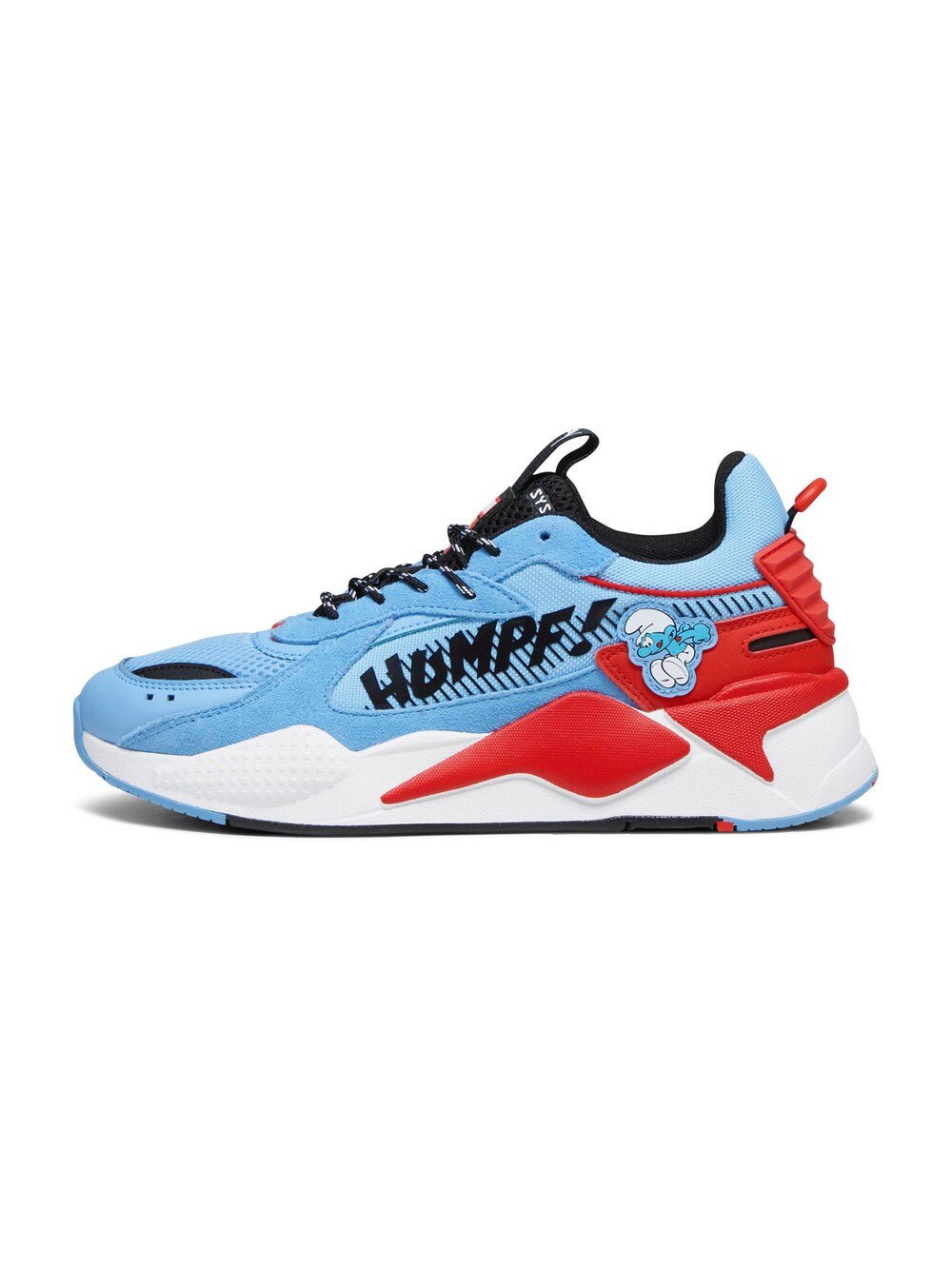 

Кроссовки Puma RS-X THE SMURFS, светло-синий