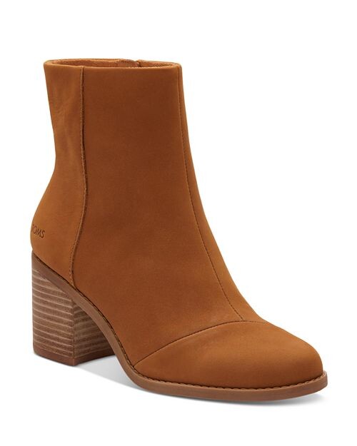 

Женские ботинки Evelyn на высоком каблуке с прошивкой TOMS, цвет Tan/Beige