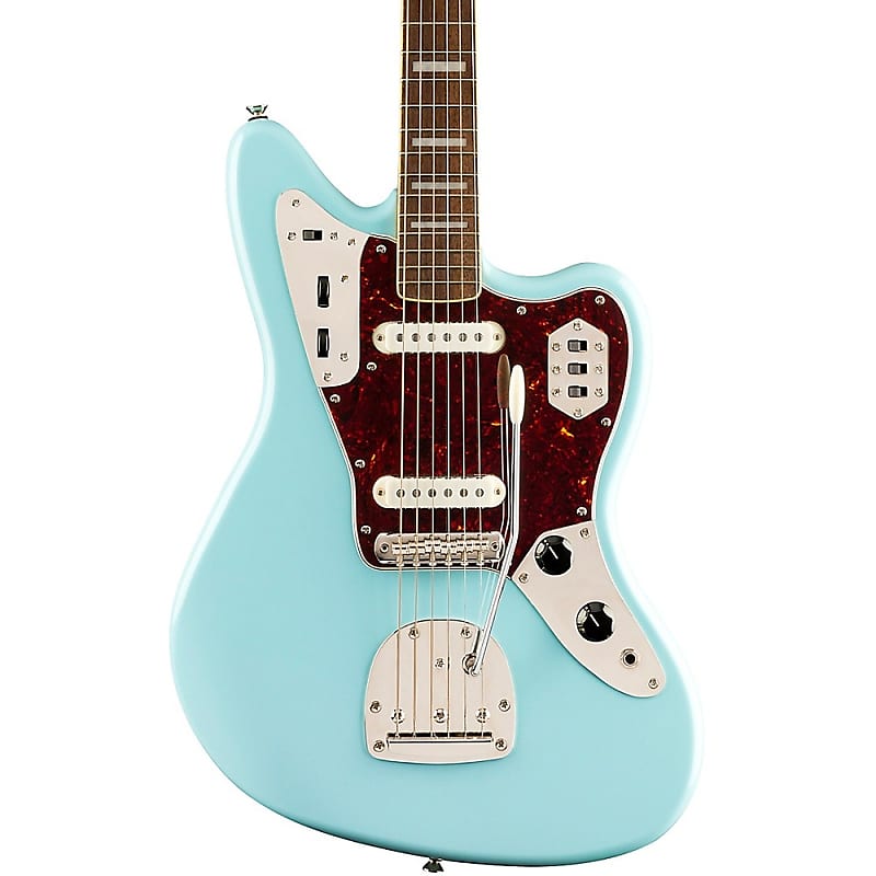 цена Электрогитара Squier Classic Vibe '70s Jaguar Limited-Edition Electric Guitar Daphne Blue