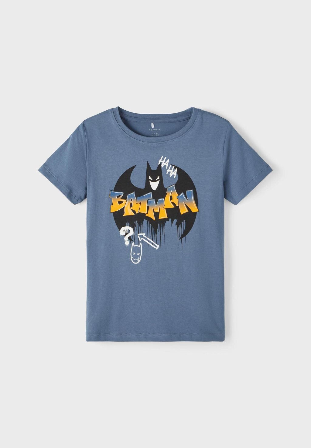 

Футболка с принтом NKMJUCA BATMAN SS WAB Name it, цвет bluefin