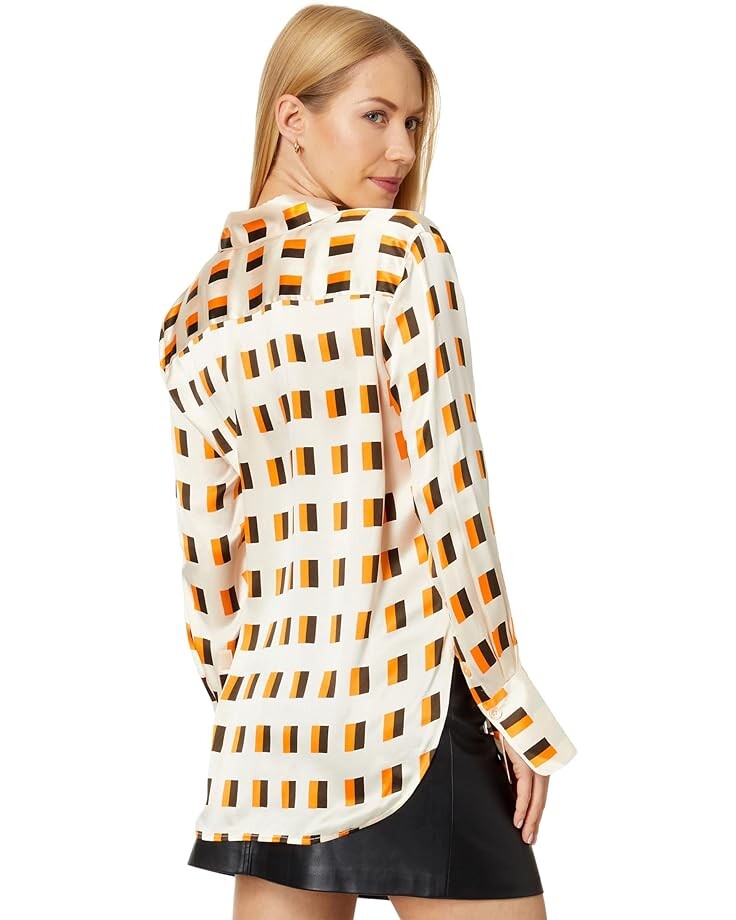 

Блуза EQUIPMENT Quinne No Pocket Blouse, цвет Crème/Brulee/Multi