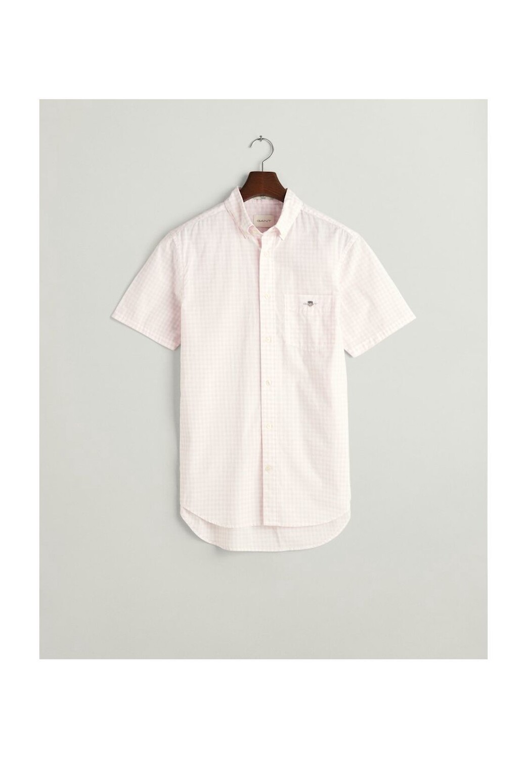 

Рубашка с коротким рукавом GANT, цвет Light Pink