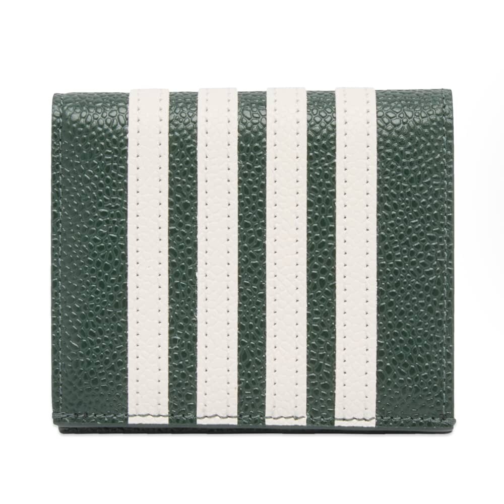 

Двойная визитница Thom Browne с 4, зернистая