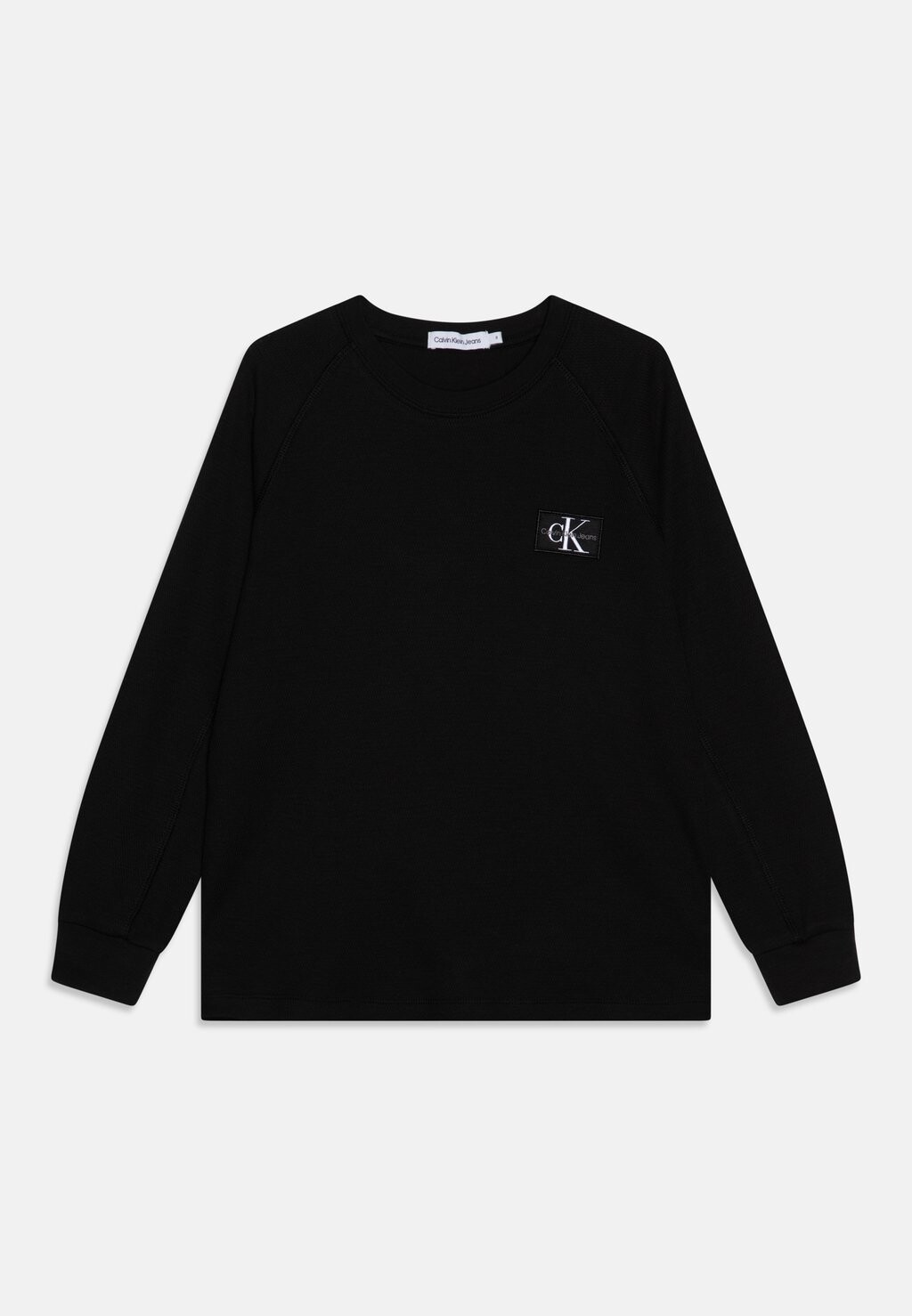 

Топ с длинными рукавами MODERN BADGE Calvin Klein Jeans, цвет black