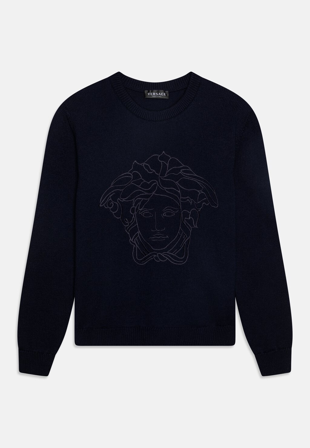 

Свитер Unisex Medusa Embroidery Series Versace, цвет navy