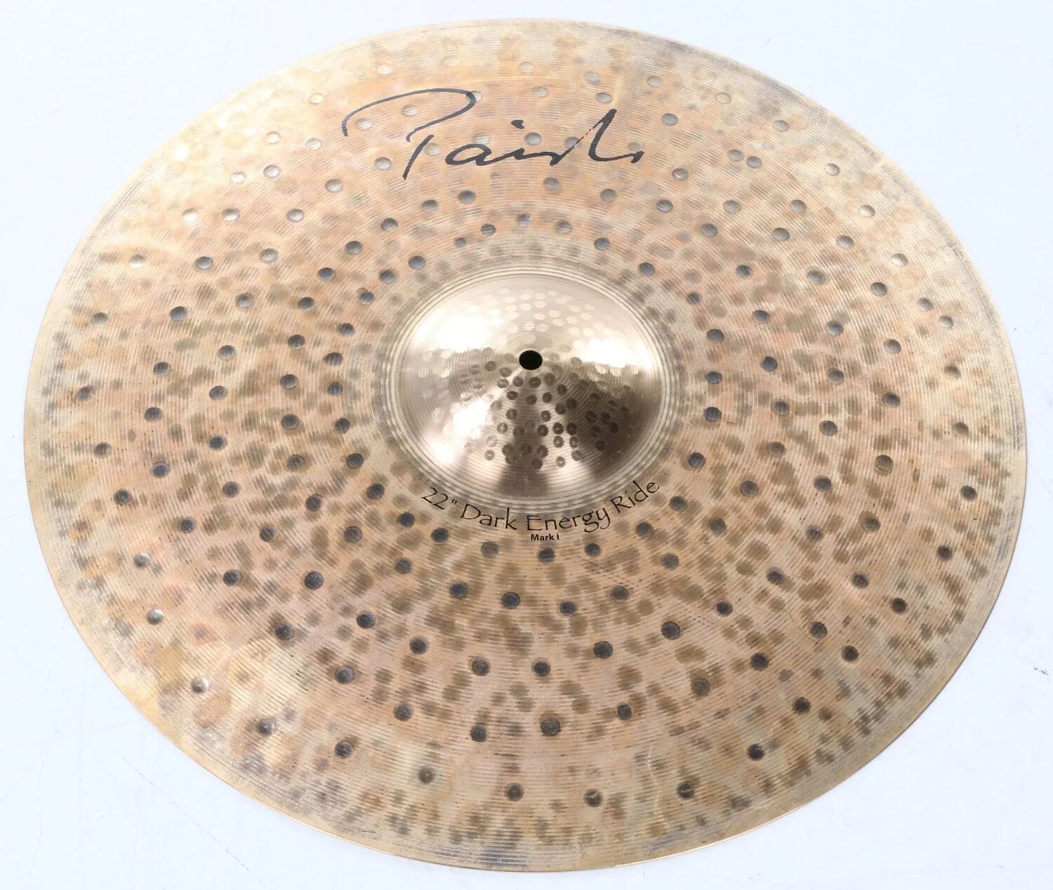 

22-дюймовая фирменная тарелка Paiste Dark Energy Ride Mk I б/у