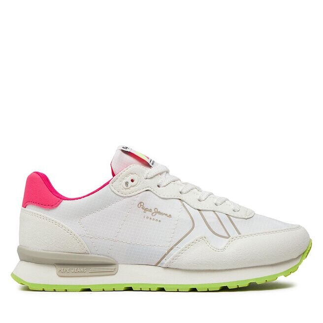 

Кроссовки Pepe Jeans Brit Neon W PLS40011 White 800, белый