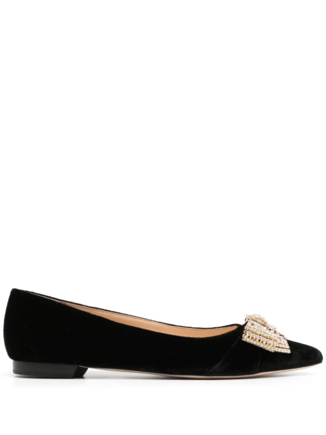 

Dee Ocleppo бархатные балетки Pretty, черный