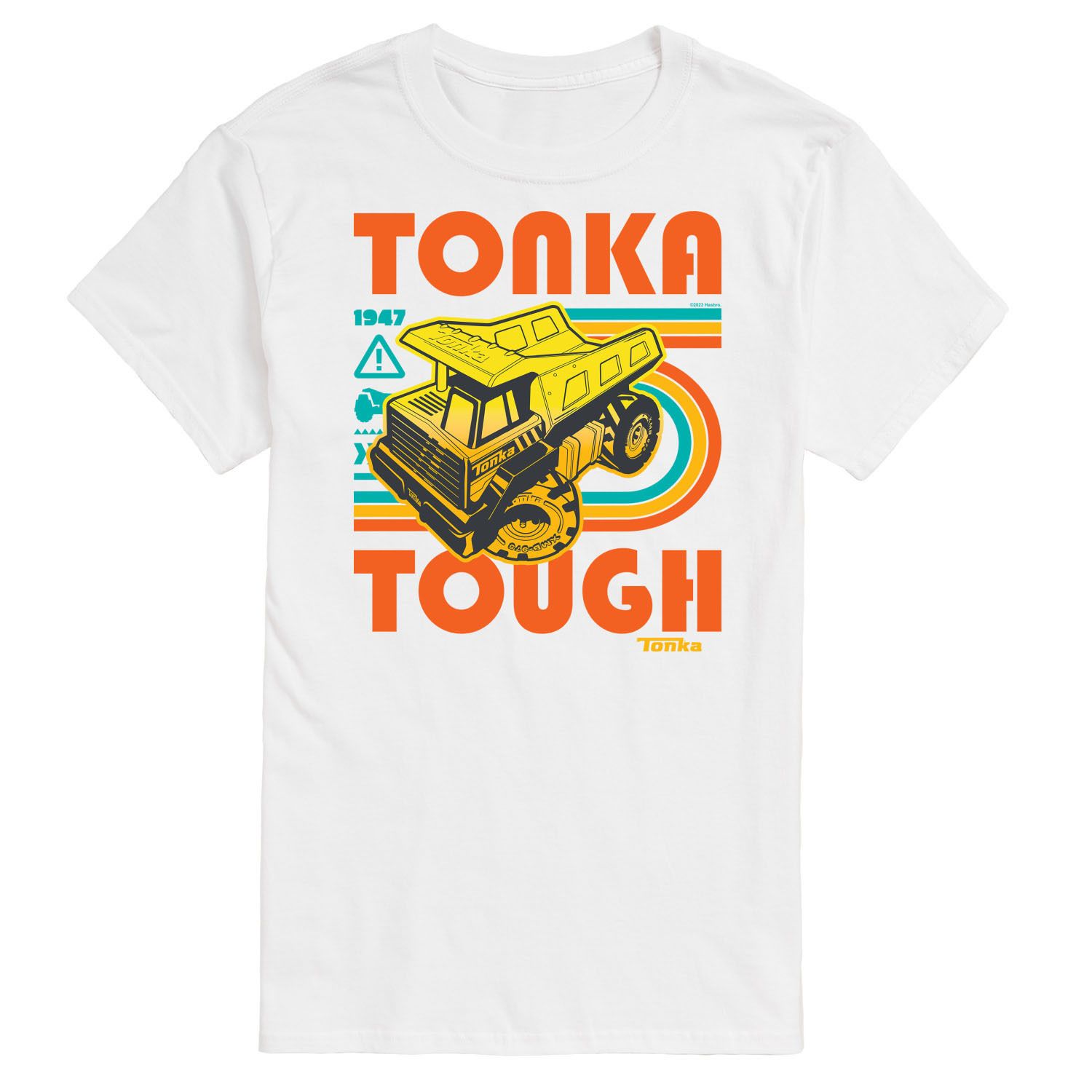 Футболка Big & Tall Tough с рисунком Tonka, белый