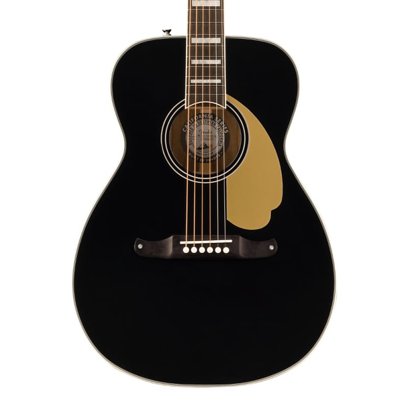 цена Акустическая гитара Fender Malibu Vintage Black