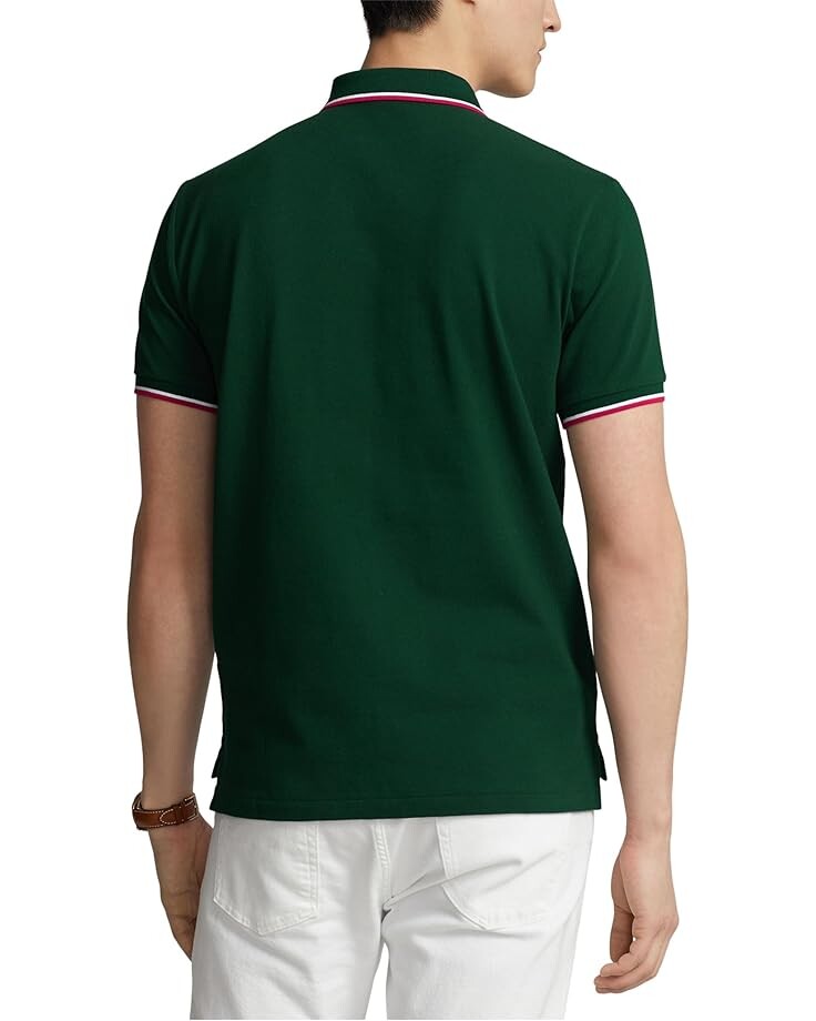 

Поло Polo Ralph Lauren Classic Fit Mesh Polo Shirt, цвет Moss Agate