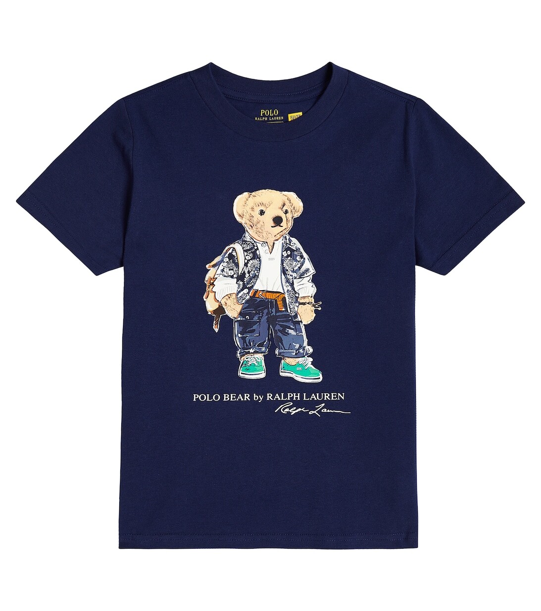 

Футболка Polo Bear из хлопка Polo Ralph Lauren, синий