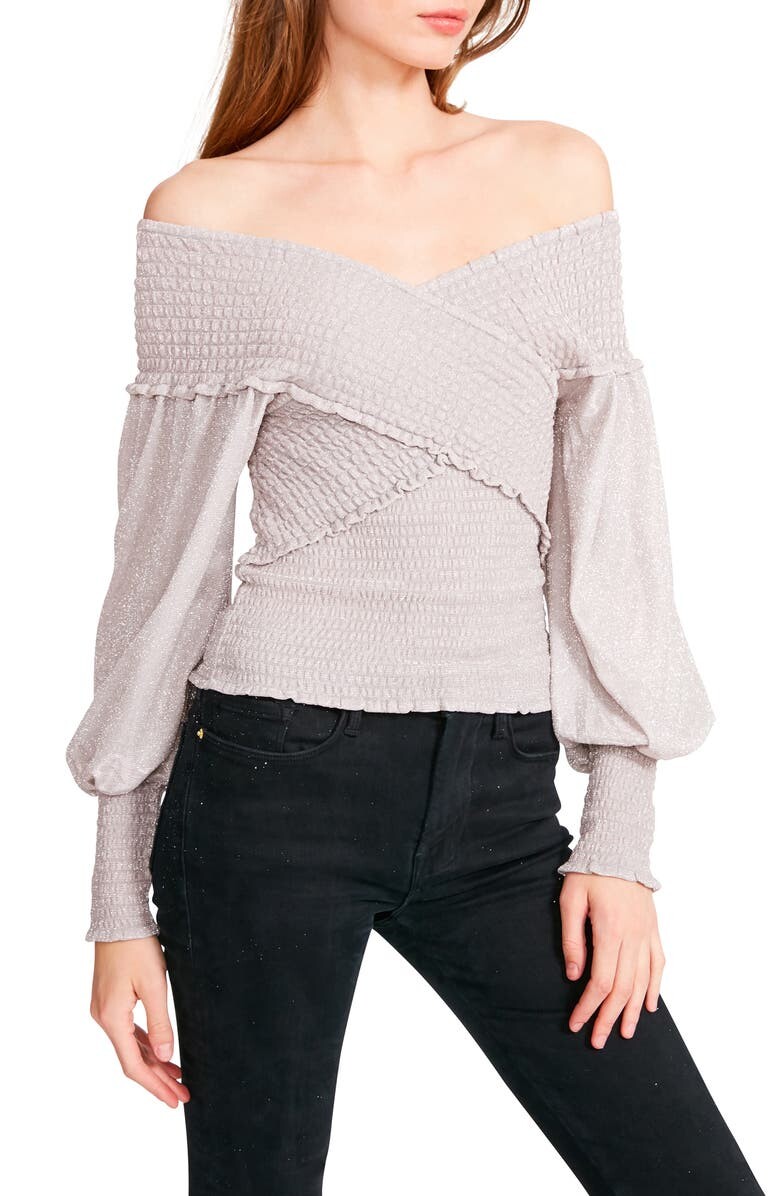 

Топ с открытыми плечами Crossfire BB DAKOTA BY STEVE MADDEN, розовый