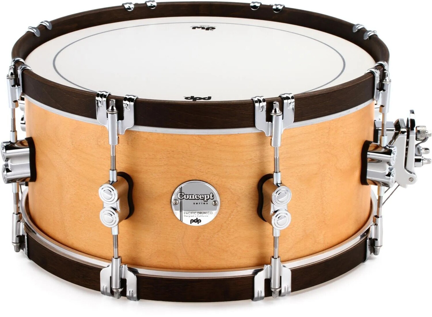 

Малый барабан PDP Concept Maple Classic — 6,5 x 14 дюймов — натуральный, с обручами из орехового дерева