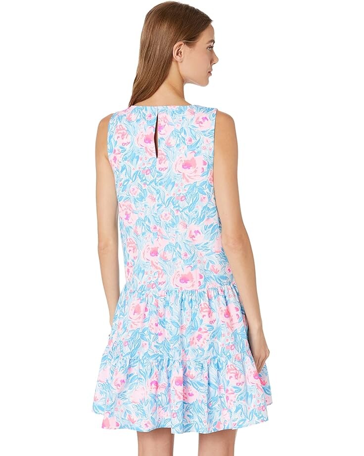 

Платье Lilly Pulitzer Trina Dress, цвет Bondi Blue My Little Peony