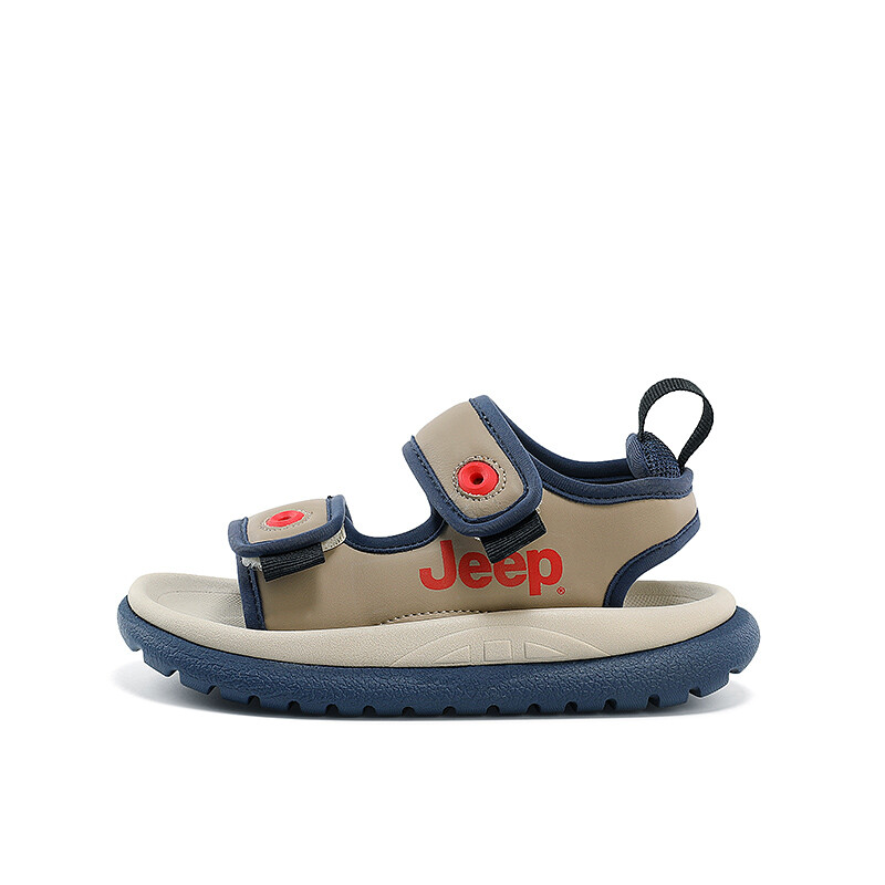 

Детские сандалии детские бежевые Jeep, бежевый/синий