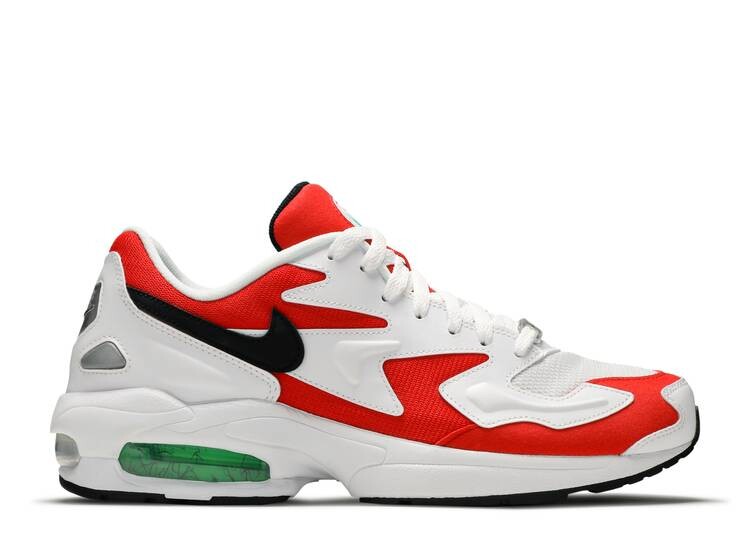 

Кроссовки Nike AIR MAX 2 LIGHT 'HABANERO RED', белый, Белый;серый