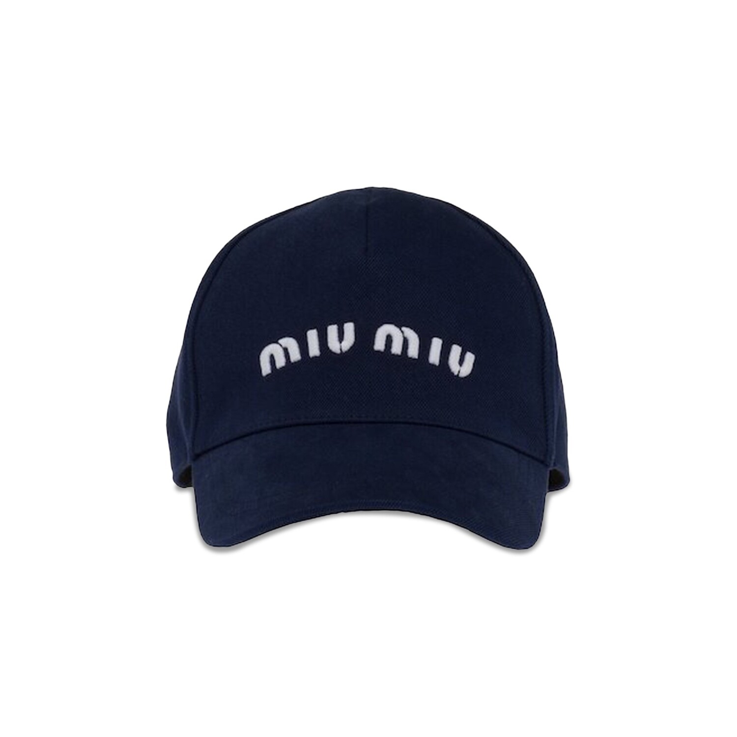 

Бейсбольная кепка Miu Miu Drill, цвет Синий/Белый