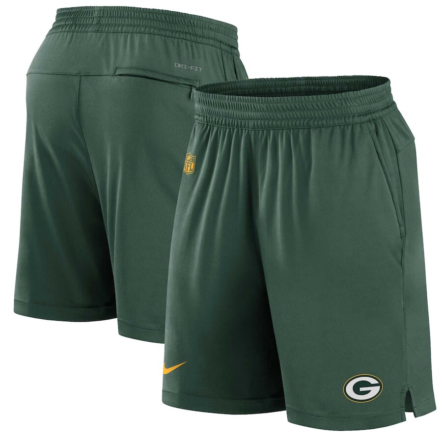 

Шорты Nike Green Bay Packers, зеленый