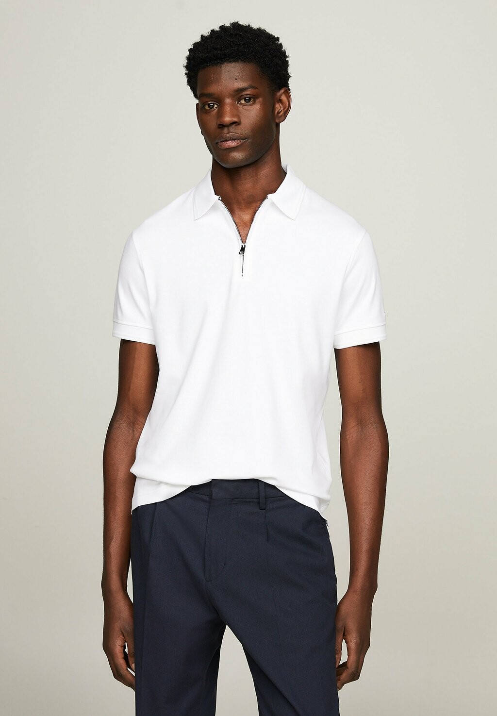 

Поло Interlock Tommy Hilfiger, белый