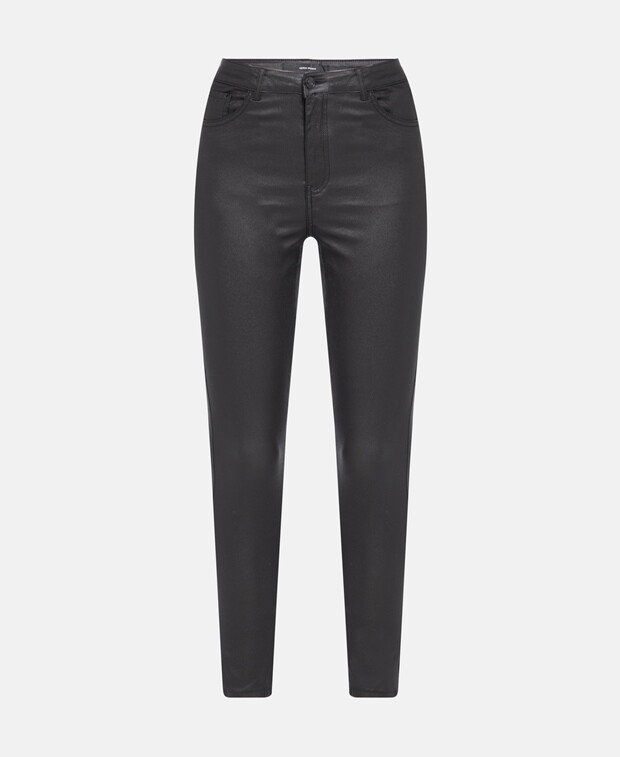 

Брюки из кожи Vero Moda, черный