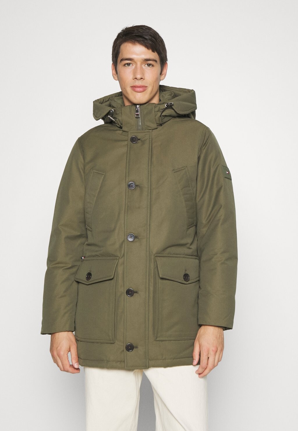 

Пальто Tommy Hilfiger ROCKIE, цвет army green