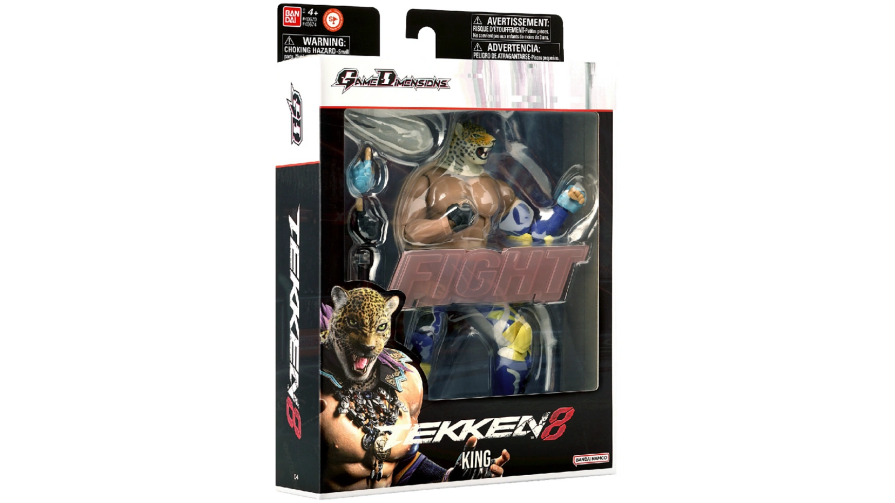 Bandai Размеры игры Tekken 8 King – купить по выгодным ценам с доставкой  из-за рубежа через сервис «CDEK.Shopping»