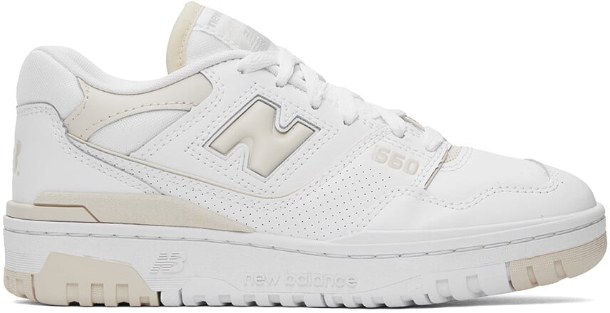 

Бело-бежевые кроссовки 550 New Balance