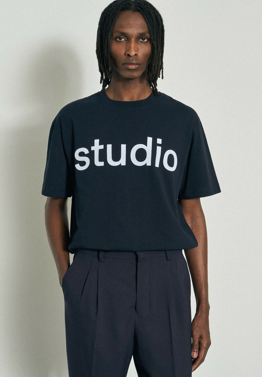 

Футболка с принтом Studio Seidensticker, синий