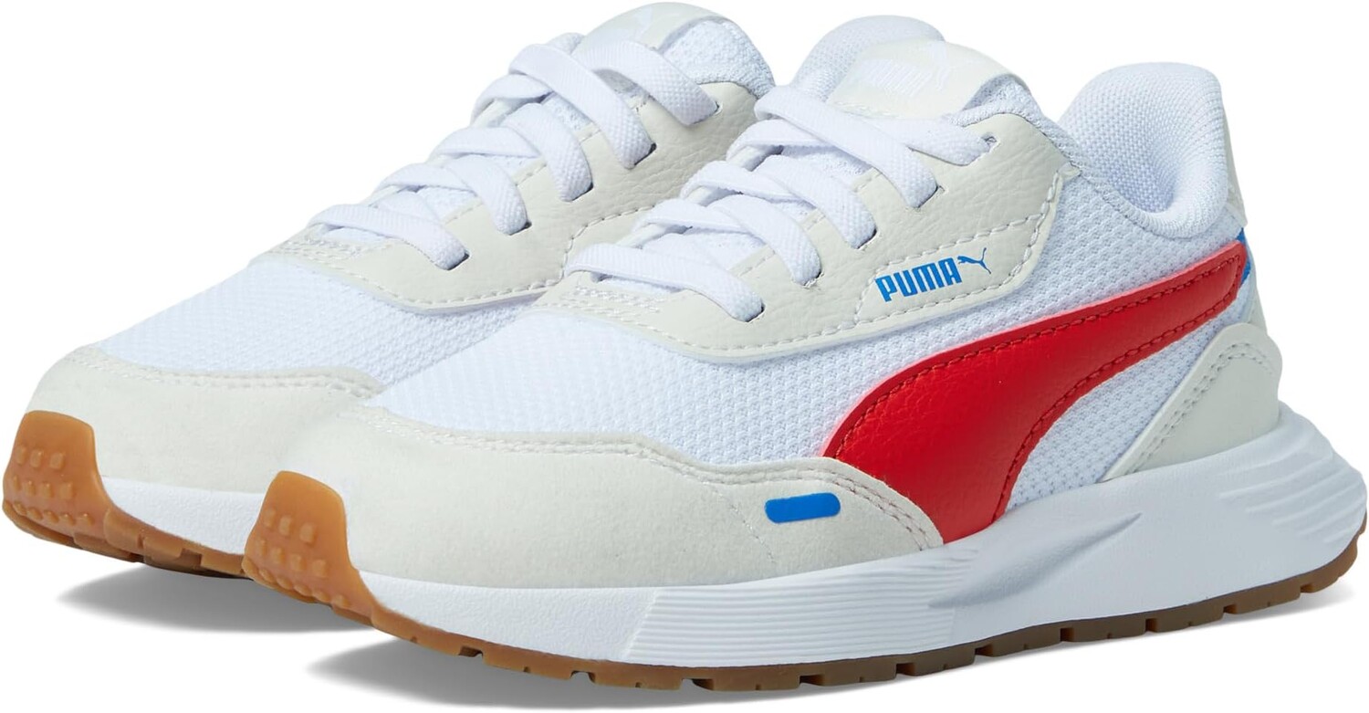 

Кроссовки Runtamed Alternate Closure PUMA, цвет PUMA White/For All Time Red/Vapor Gray