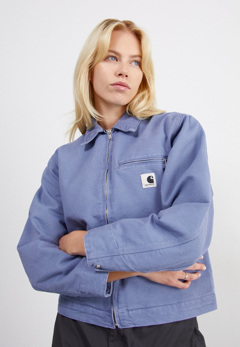 

Легкая куртка Detroit Jacket Carhartt WIP, цвет bay blue