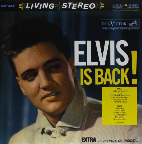 Виниловая пластинка Presley Elvis - Elvis is Back компакт диски rca elvis presley today 2cd