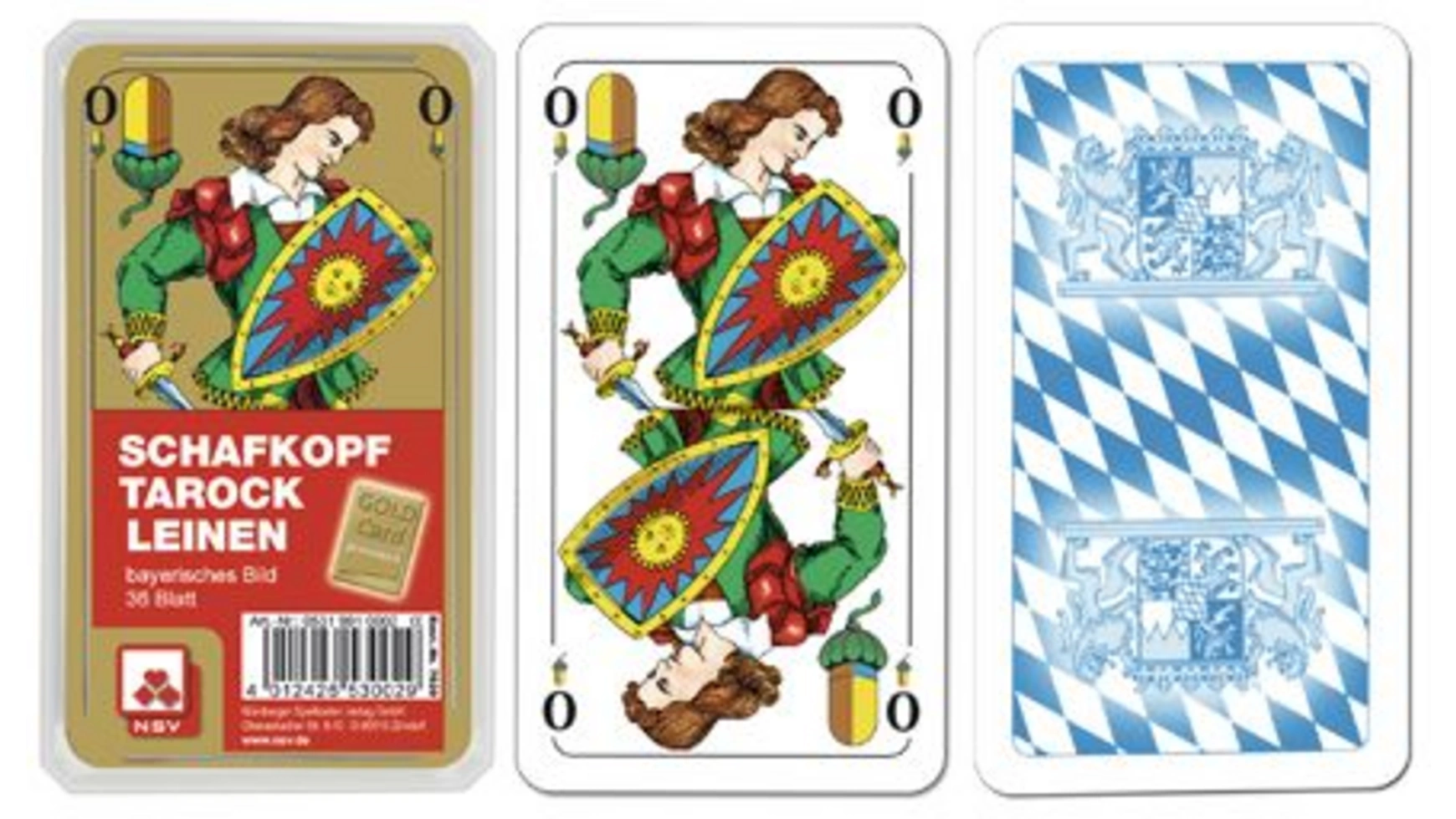 Nürnberger Spielkarten Голова овцы лен премиум класса