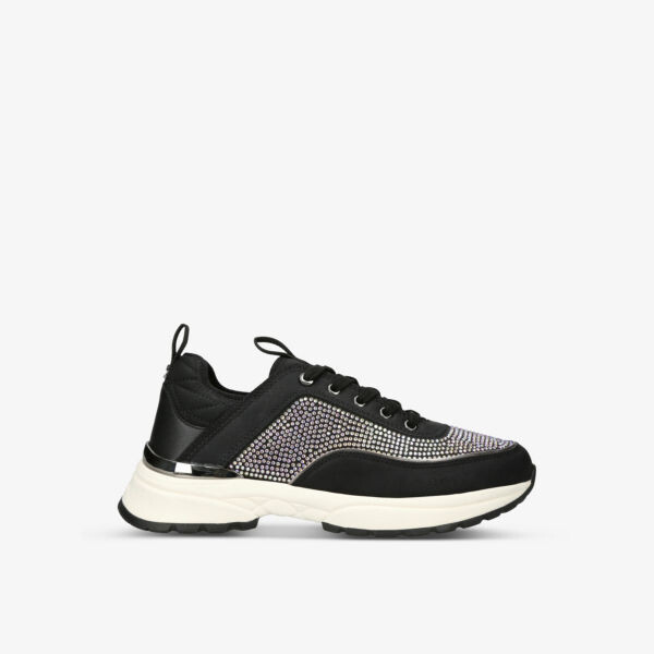 

Кроссовки Elite Jewel Runner с низким берцем и кристаллами Carvela, черный