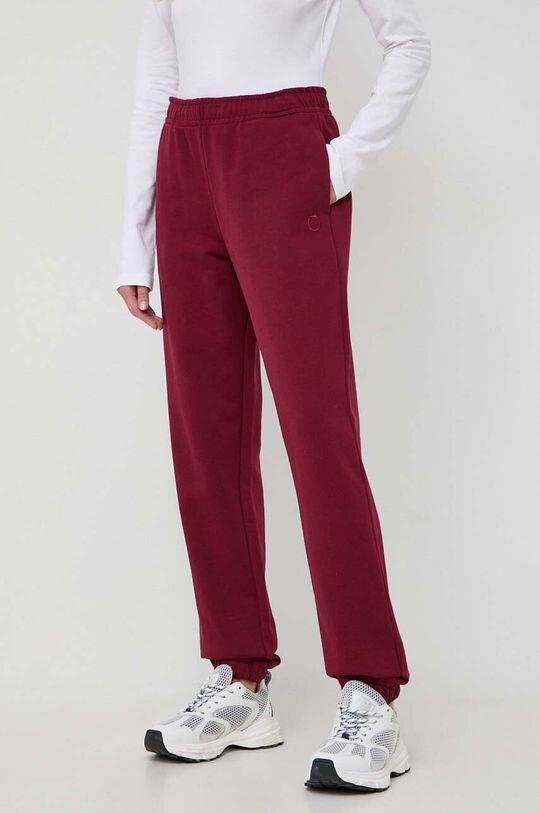 

Спортивные брюки из хлопка Trussardi, бордовый