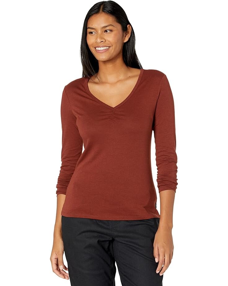 

Футболка Toad&Co Rose Long Sleeve, цвет Manzanita
