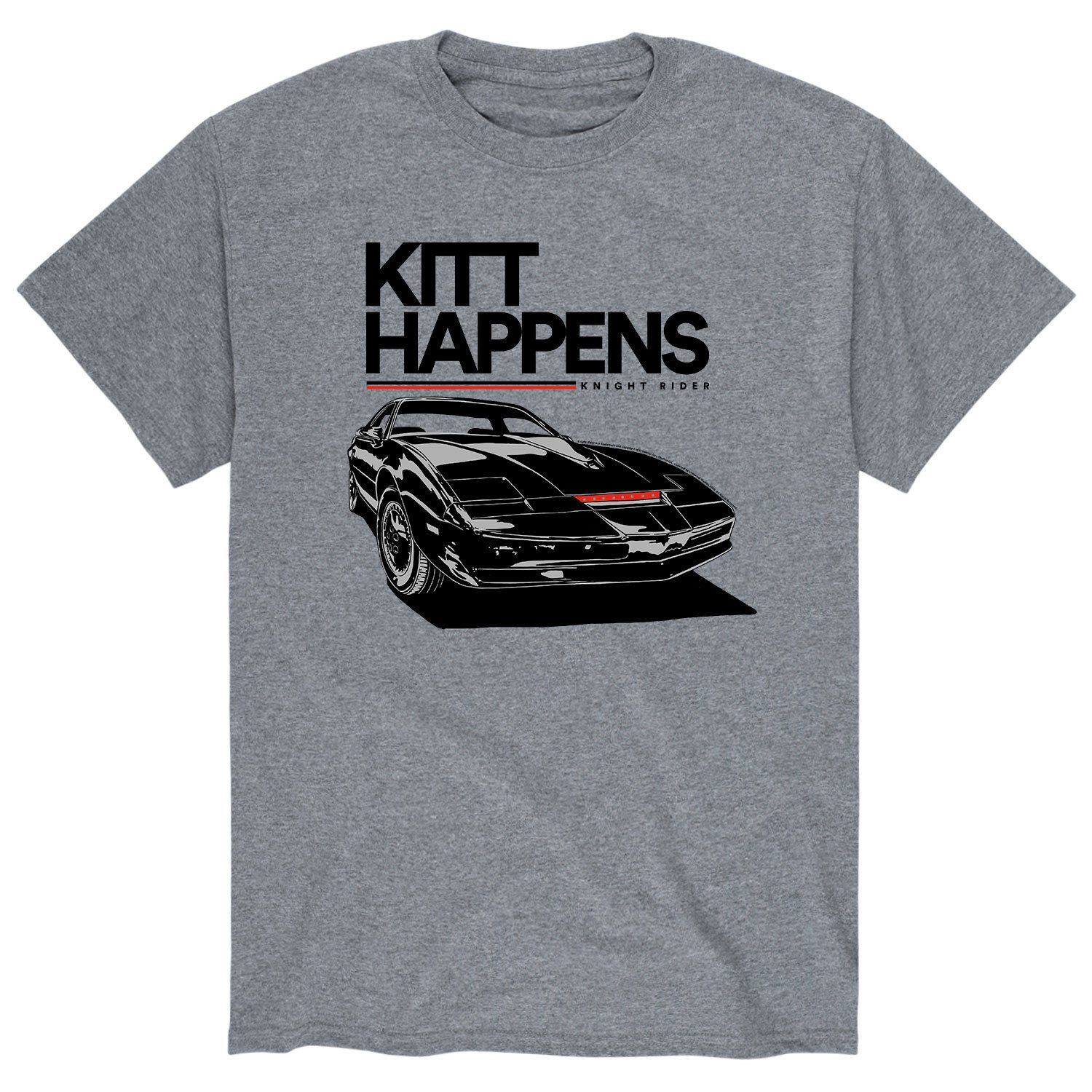 Мужская футболка Knight Rider Kitt Happens Licensed Character