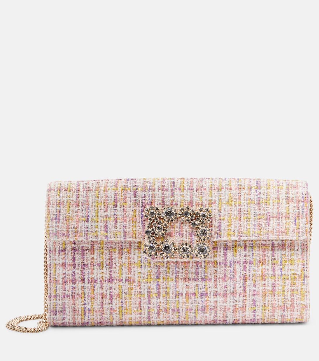 

Клатч-букле Roger Vivier, розовый