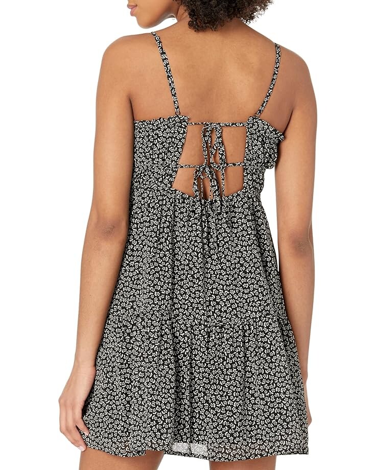

Платье Madewell Amber Cami Sophia Mini Dress - Print, реальный черный