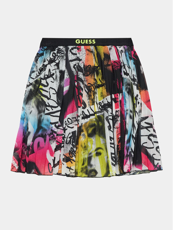 

Юбка стандартного кроя Guess, мультиколор