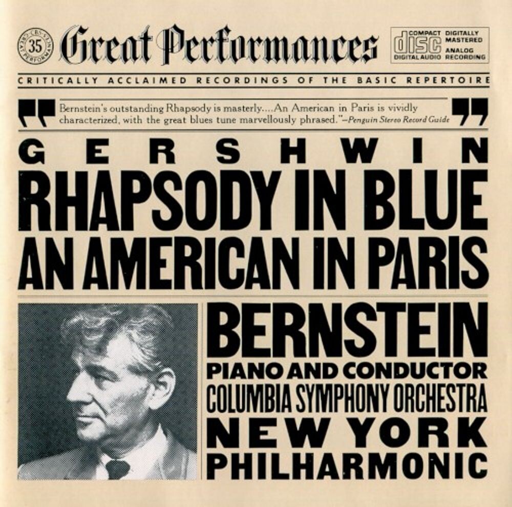 

Диск CD Rhapsody In Blue / An American In Paris - George Gershwin, Leonard Bernstein